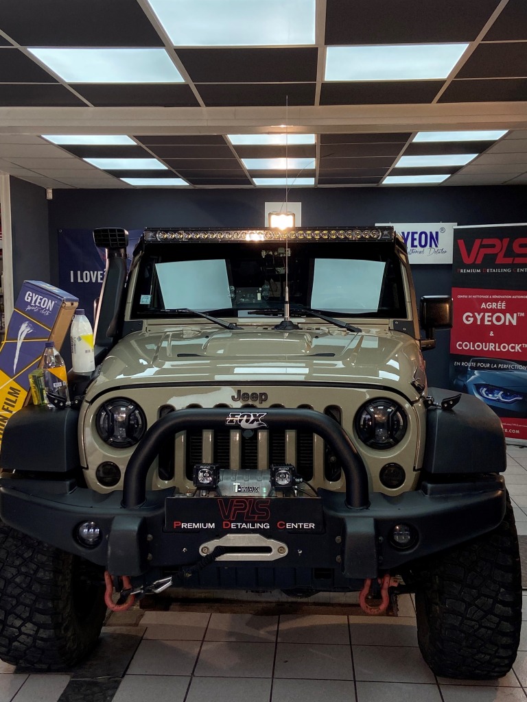 Jeep Wrangler Rubicon JKU – pose film PPF VPLS